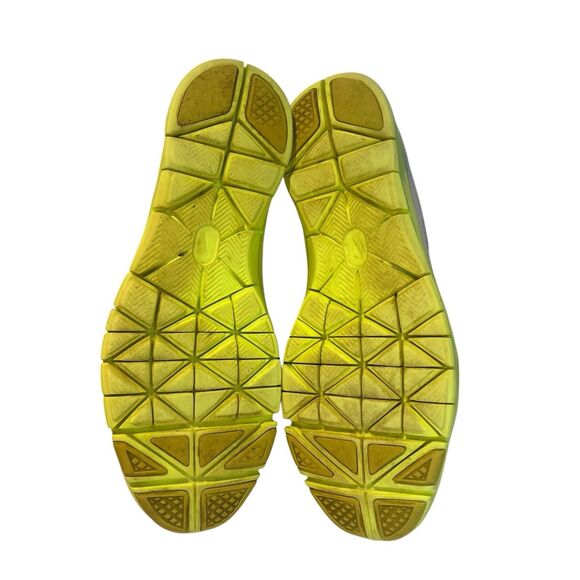 Nike Free 5.0 TR FIT 4 Running Shoes Gray Orange Yellow 629496-003 Womens Sz 10 - Picture 6 of 8